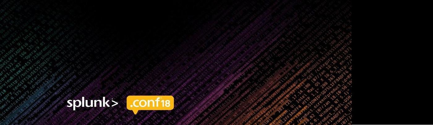 Splunk .conf18 data-stream texture